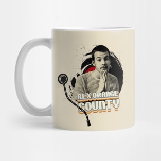 Rex Orange County // Vinyl Style 90's Mug